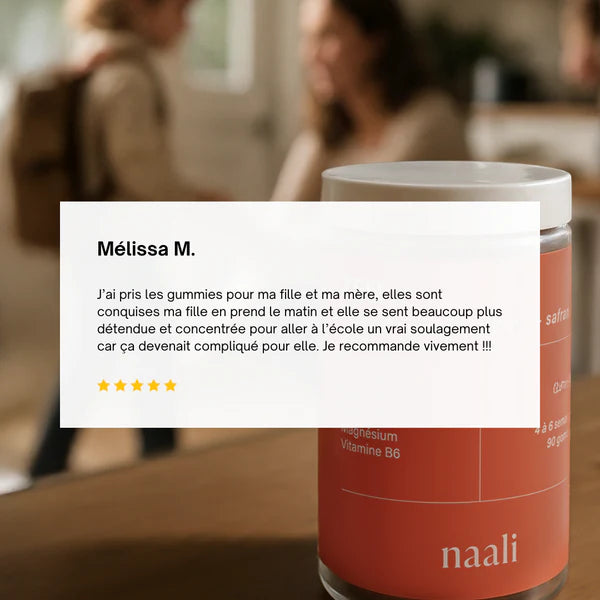 Naali Zen - Gommes au safran